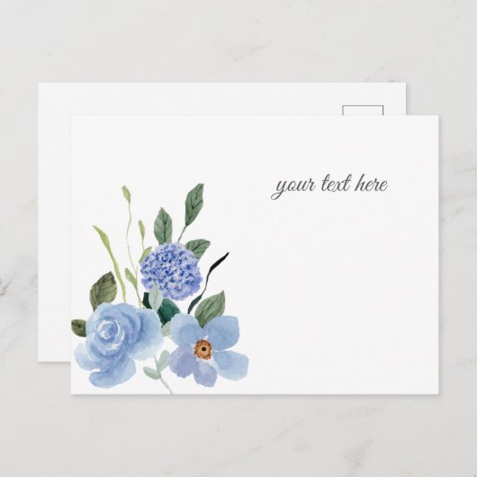 独自のカスタムデザインを作成する シーズンポストカード (正面/裏面)