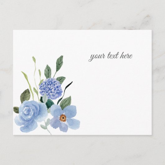 独自のカスタムデザインを作成する シーズンポストカード (正面)