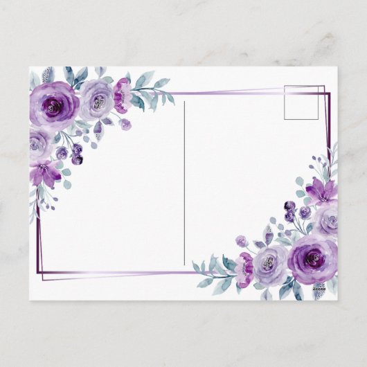 独自のカスタムデザインを作成する シーズンポストカード (裏面)