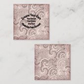 独自のカスタムデザインを作成する スクエア名刺 (正面/裏面)