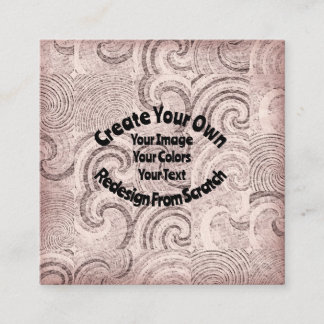 独自のカスタムデザインを作成する スクエア名刺