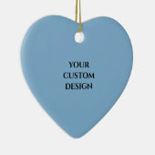 独自のカスタムデザインを作成する セラミックオーナメント (右)