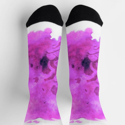 独自のカスタムデザインを作成する ソックス (上部)