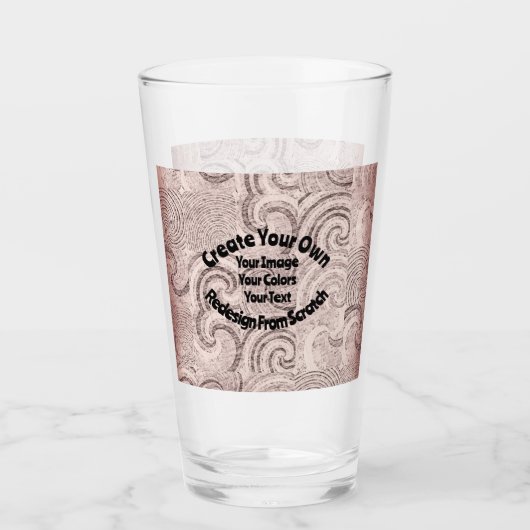 独自のカスタムデザインを作成する タンブラーグラス (正面)