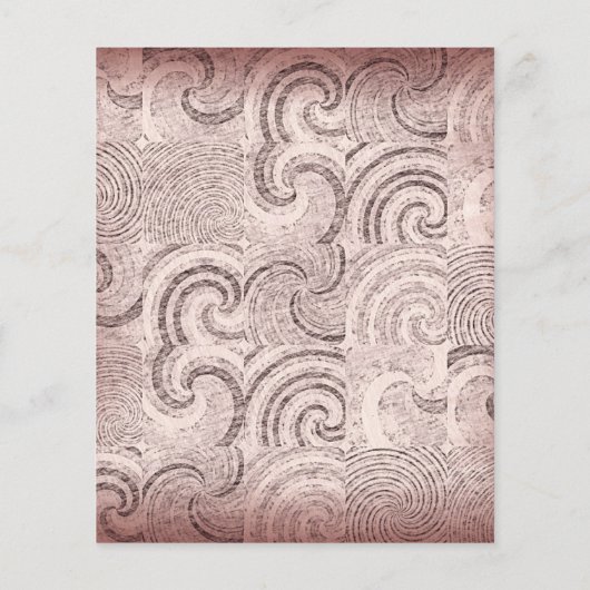 独自のカスタムデザインを作成する チラシ (裏面)