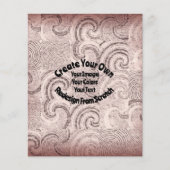 独自のカスタムデザインを作成する チラシ (正面)