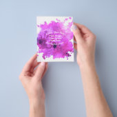 独自のカスタムデザインを作成する チラシ (手)