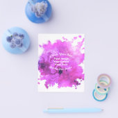 独自のカスタムデザインを作成する チラシ (シングル)