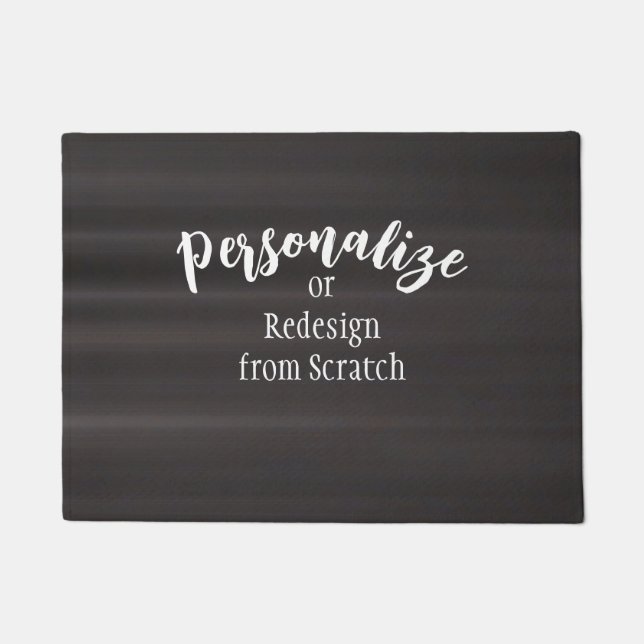 独自のカスタムデザインを作成する ドアマット (正面)