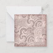 独自のカスタムデザインを作成する ノートカード (裏面)