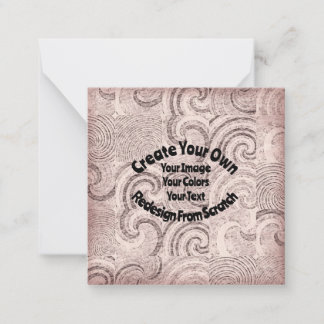 独自のカスタムデザインを作成する ノートカード