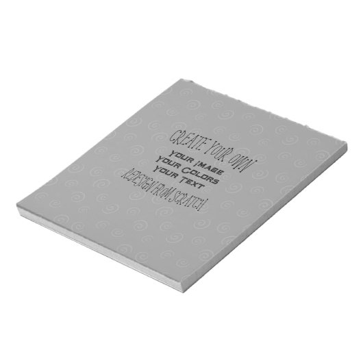 独自のカスタムデザインを作成する ノートパッド (回転)