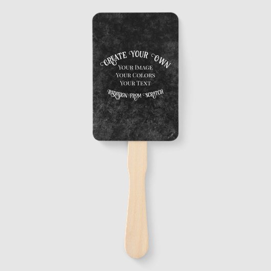 独自のカスタムデザインを作成する ハンドファン (正面)