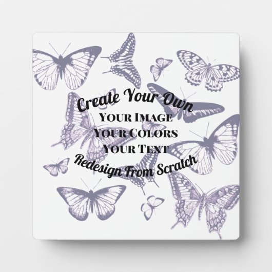 独自のカスタムデザインを作成する フォトプラーク (正面)