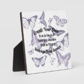 独自のカスタムデザインを作成する フォトプラーク (正面)