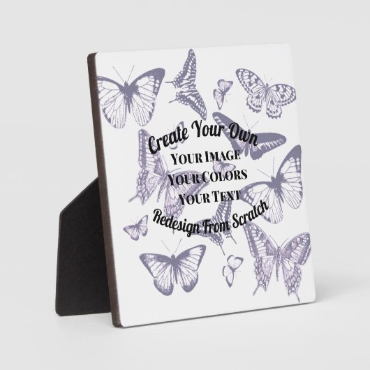 独自のカスタムデザインを作成する フォトプラーク (正面)