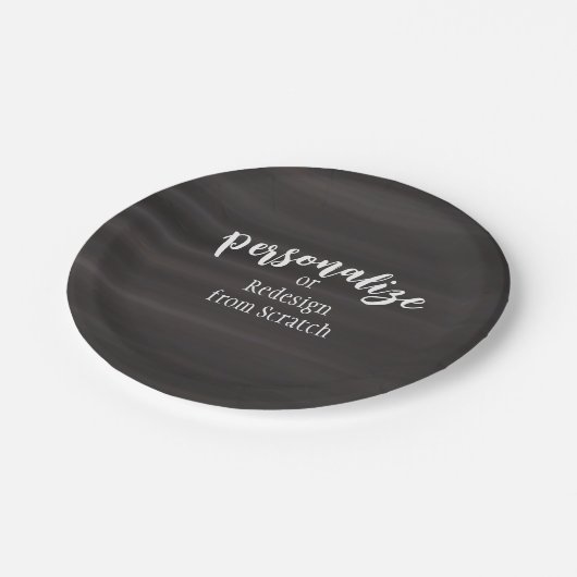 独自のカスタムデザインを作成する ペーパープレート (アングル)