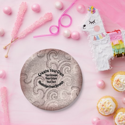 独自のカスタムデザインを作成する ペーパープレート (パーティー)