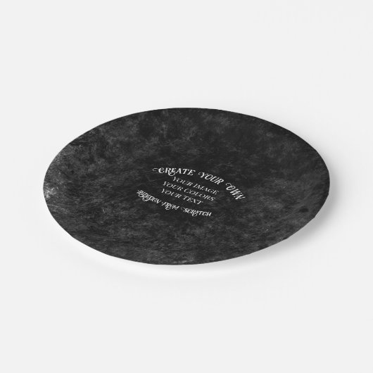 独自のカスタムデザインを作成する ペーパープレート (アングル)