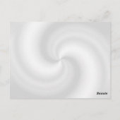 独自のカスタムデザインを作成する ポストカード (裏面)