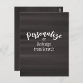 独自のカスタムデザインを作成する ポストカード (正面/裏面)