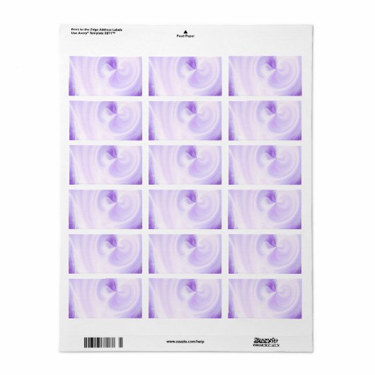 独自のカスタムデザインを作成する ラベル (フルシート)