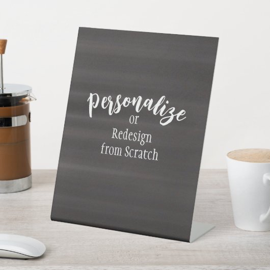 独自のカスタムデザインを作成する 台座サイン (インサイチュ)