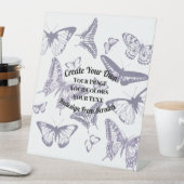 独自のカスタムデザインを作成する 台座サイン (インサイチュ)