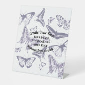 独自のカスタムデザインを作成する 台座サイン (正面)