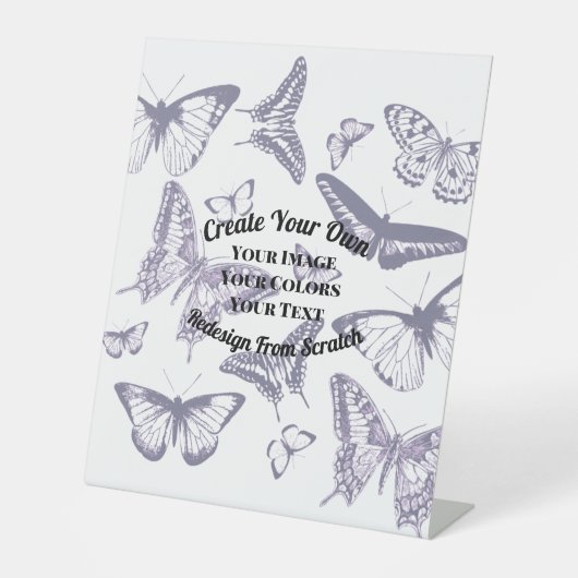 独自のカスタムデザインを作成する 台座サイン (正面)