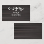 独自のカスタムデザインを作成する 名刺 (正面/裏面)