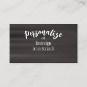 独自のカスタムデザインを作成する 名刺 (正面)