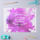 独自のカスタムデザインを作成する 薄葉紙 (クラフト)