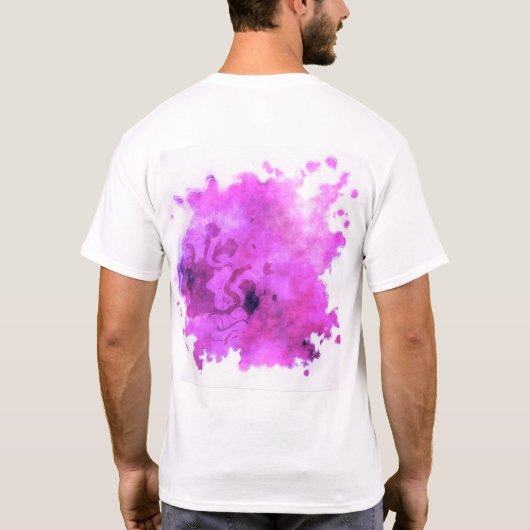 独自のカスタムデザインを作成する Tシャツ (裏面)