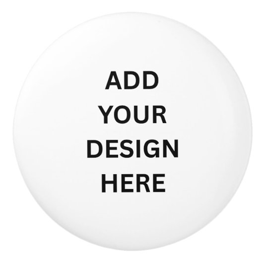 独自のカスタムデザインセラミックノブを作成する セラミックノブ (正面)