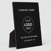 独自のカスタムデザインビジネスロゴの作成文字 フォトプラーク (側面)