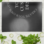 独自のカスタムデザイン/ロゴの作成 キッチンタオル (折り畳み)