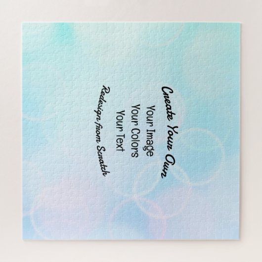 独自のカスタムデザイン/ロゴの作成 ジグソーパズル (横)