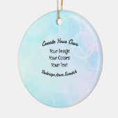 独自のカスタムデザイン/ロゴの作成 セラミックオーナメント (左)