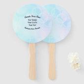 独自のカスタムデザイン/ロゴの作成 ハンドファン (正面&裏面)