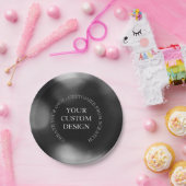 独自のカスタムデザイン/ロゴの作成 ペーパープレート (パーティー)