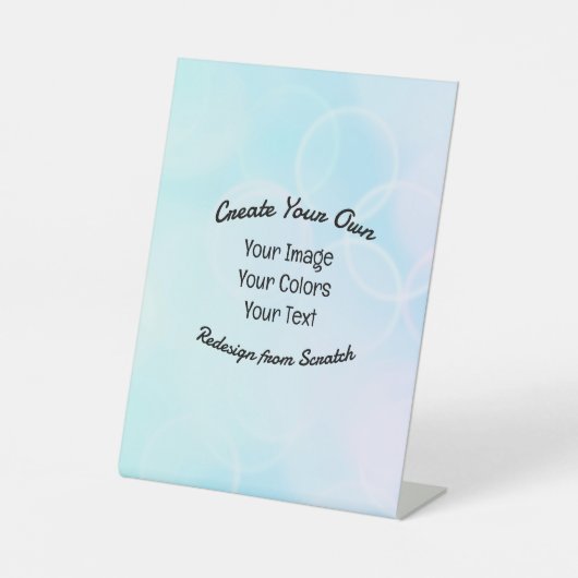 独自のカスタムデザイン/ロゴの作成 台座サイン (正面)