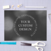 独自のカスタムデザイン/ロゴの作成 薄葉紙 (クラフト)