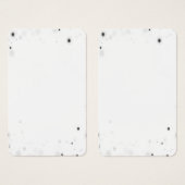 独自のカスタムパーソナライズされたラベル (正面&裏面)