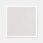 独自のカスタムパーソナライズされた結婚作成 スタンダードカクテルナプキン (正面)