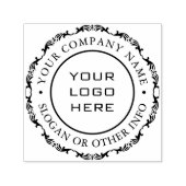 独自のカスタムビジネスロゴを作成する セルフインキングスタンプ (デザイン)