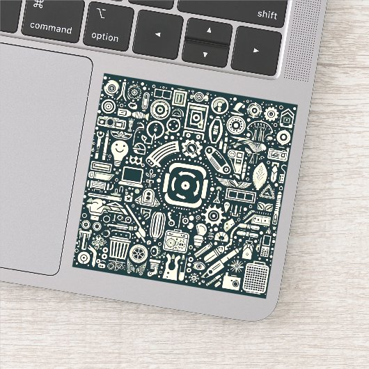 独自のカスタムビニールカスタムシールを追加 シール (詳細)