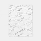 独自のカスタムフリースブランケットの作成、ベビー フリースブランケット (正面)