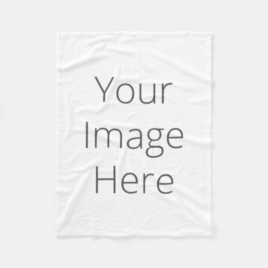 独自のカスタムフリースブランケットの作成、ベビー フリースブランケット (正面)