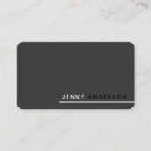 独自のカスタムプロフェッショナルモダンシンプル作成 名刺 (正面)